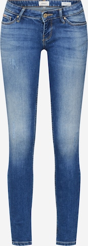 Skinny Jean 'Coral' ONLY en bleu : devant