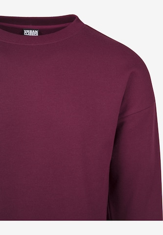 Urban Classics Sweatshirt in Red