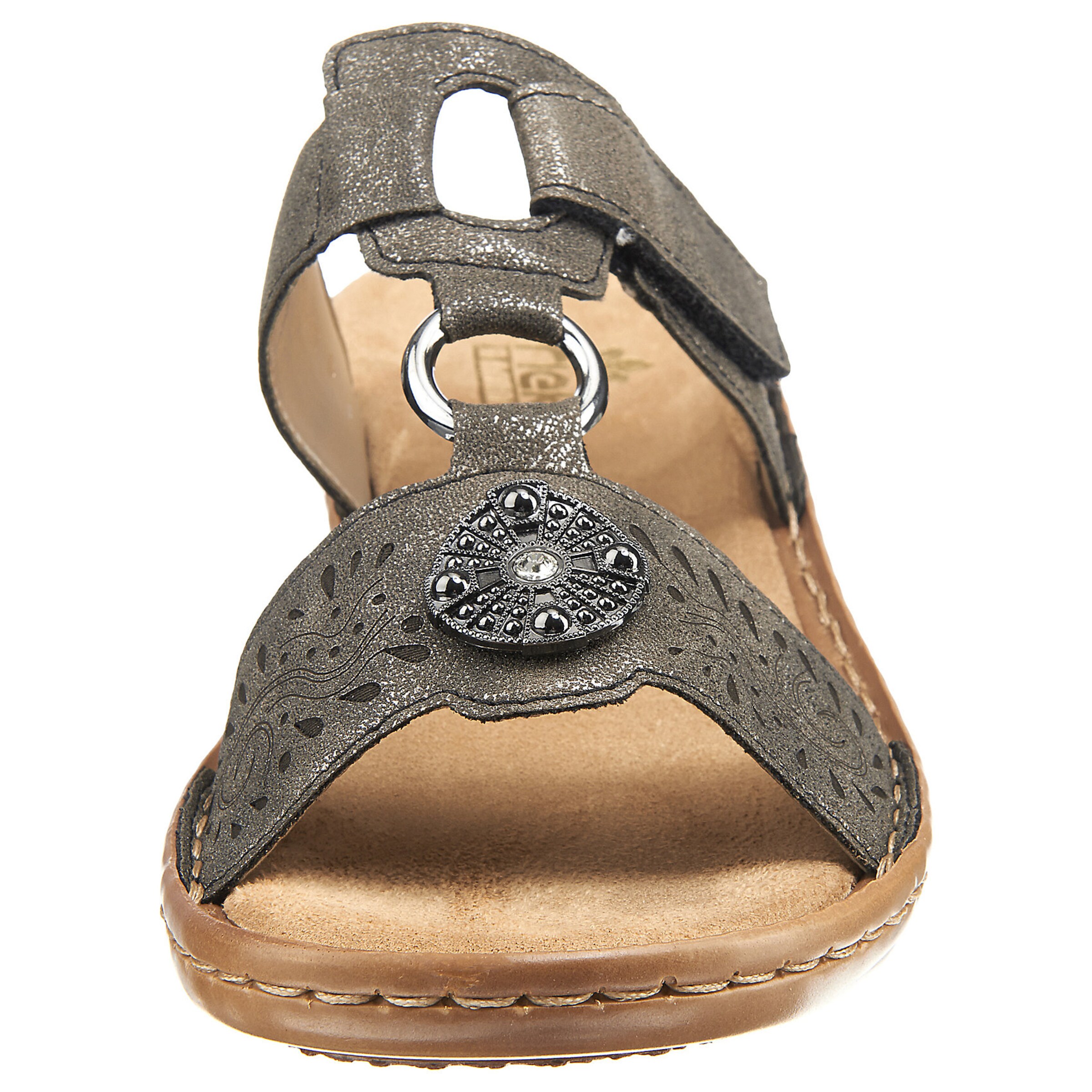 Rieker Pantolette 'Olymp' in Grau