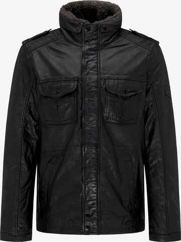 MUSTANG Between-Season Jacket 'Walker FF' in Black: front