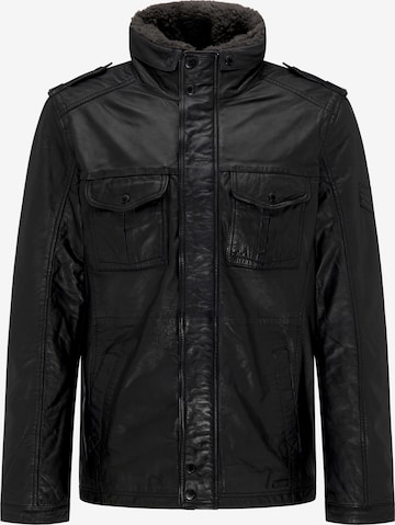 MUSTANG Between-Season Jacket 'Walker FF' in Black: front