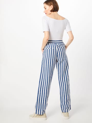 Wide Leg Pantalon Rich & Royal en bleu : derrière