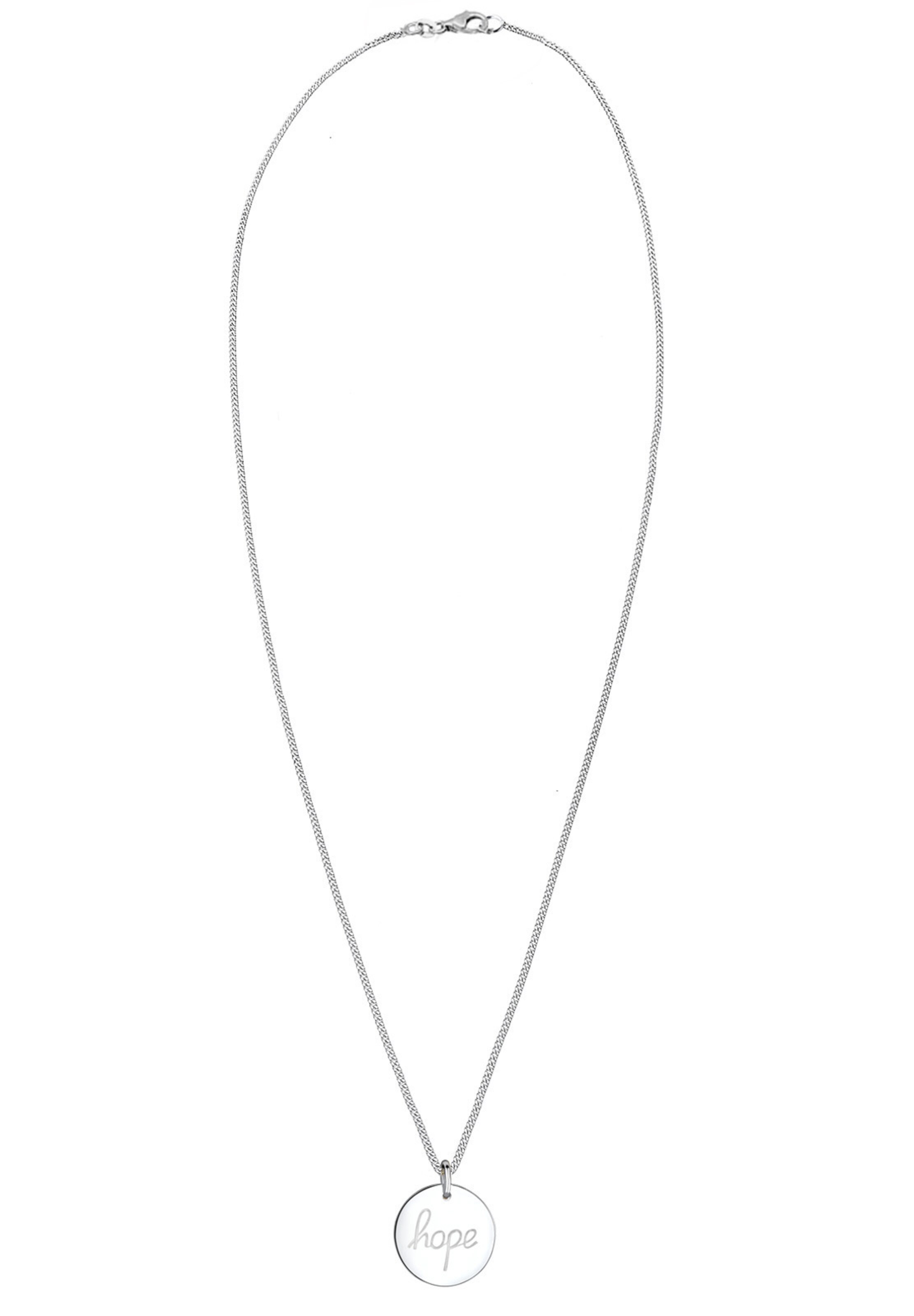 ELLI Ketting 'Hope' in Zilver