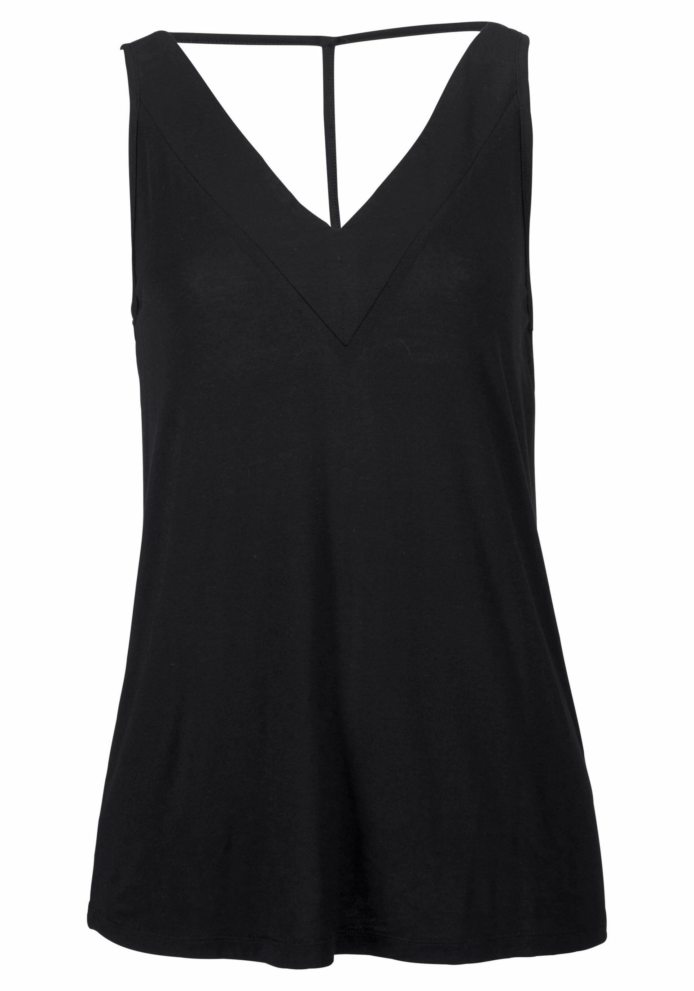 BUFFALO Топ в Черный: спереди