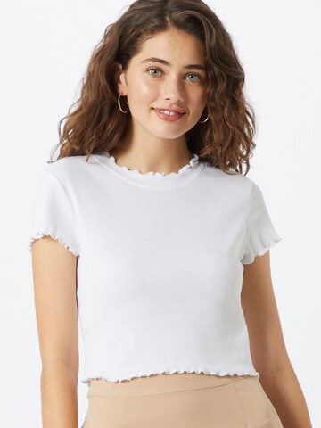 T-shirt Urban Classics en blanc : devant