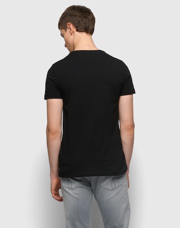 TOMMY HILFIGER Regularny krój Koszulka w kolorze czarny