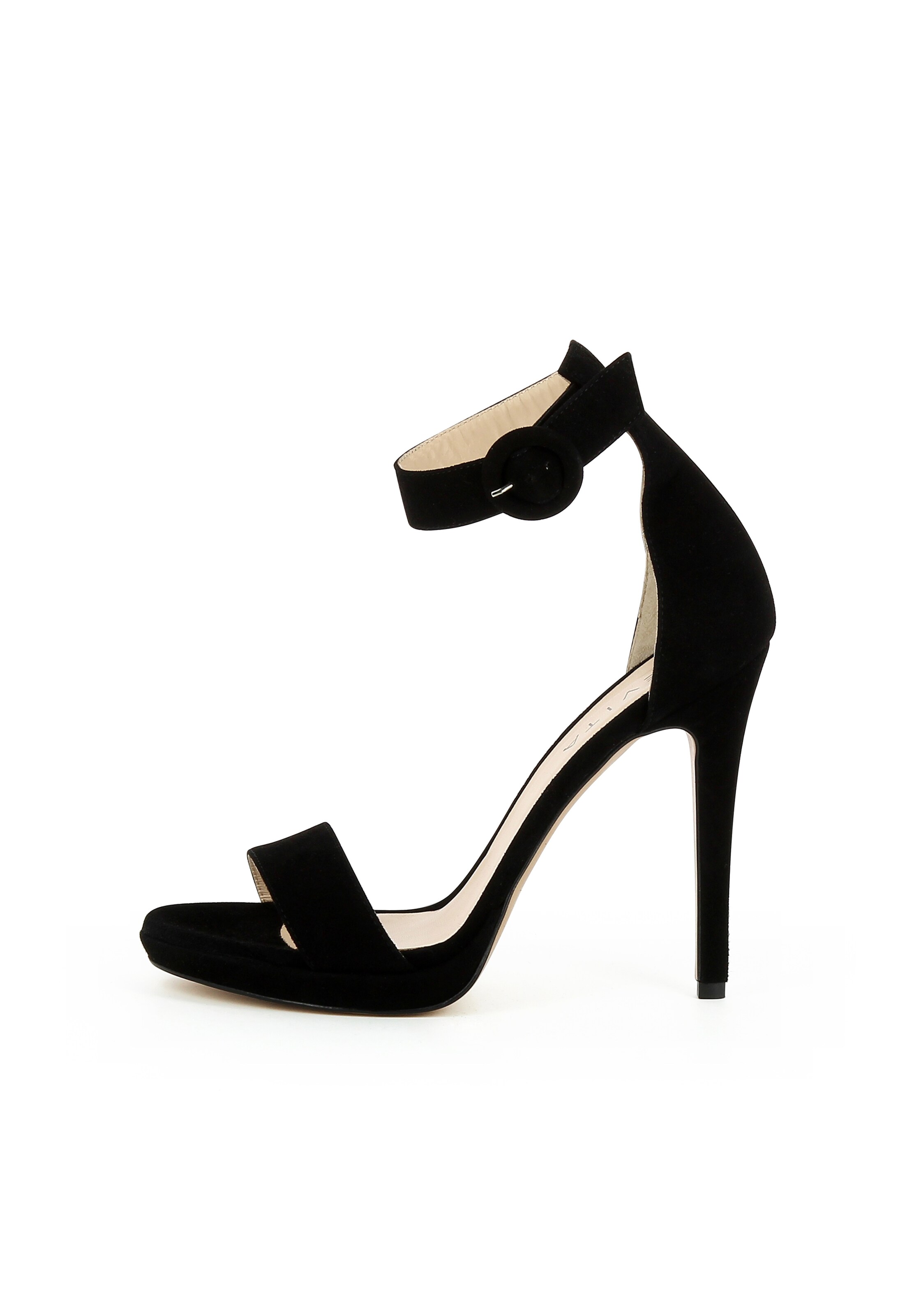 EVITA Sandalen met riem 'EVA' in Zwart