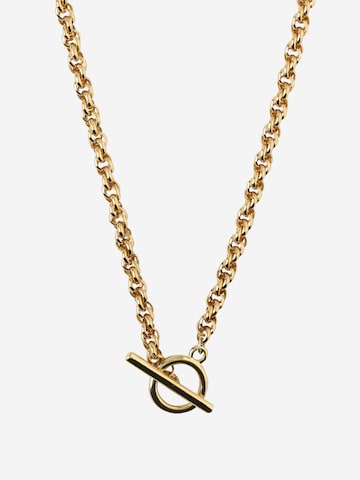 Orelia Halsband 'Chunky bar necklace' i guld