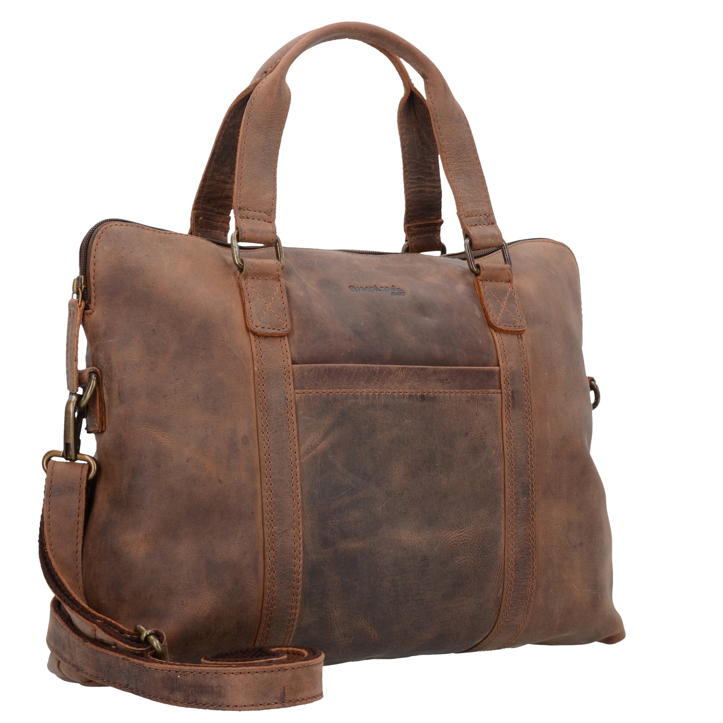 Greenland Nature Aktentas 'Montenegro' in Bruin