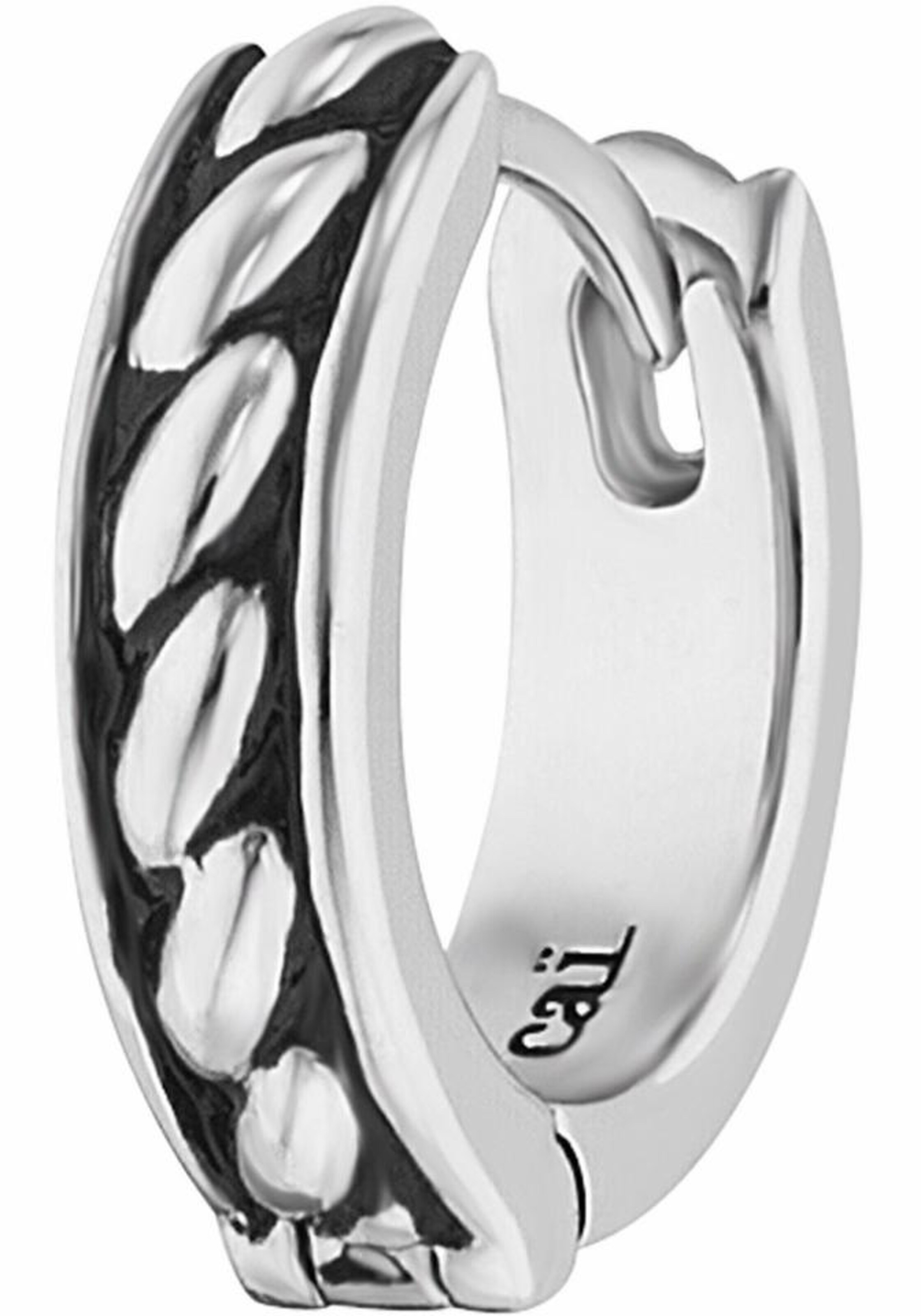 caï Ohrringe 'nautic traveller, C4243E/90/00' in Silber: Vorderseite