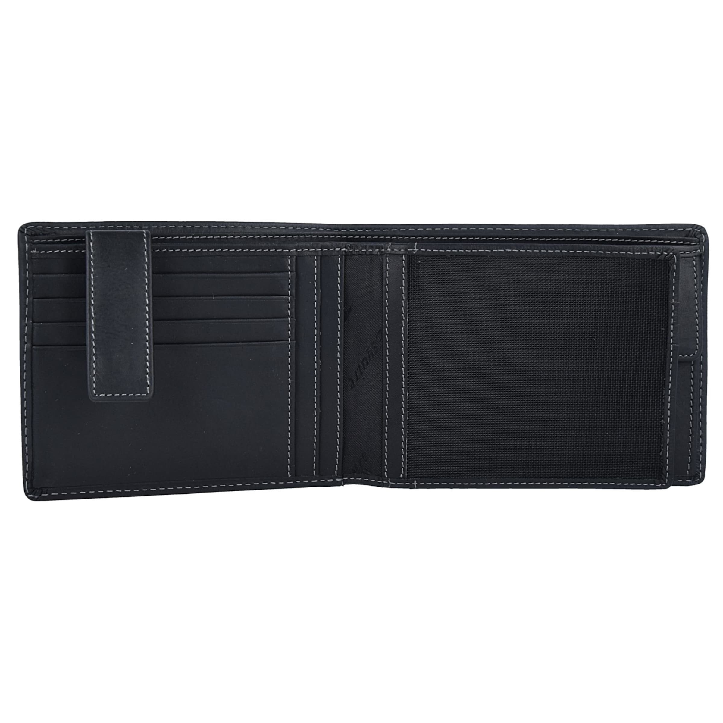 Portamonete 'Dallas' di Esquire in nero