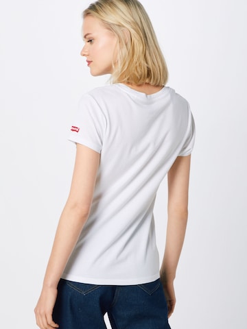 LEVI'S ® Тениска в бяло: отзад
