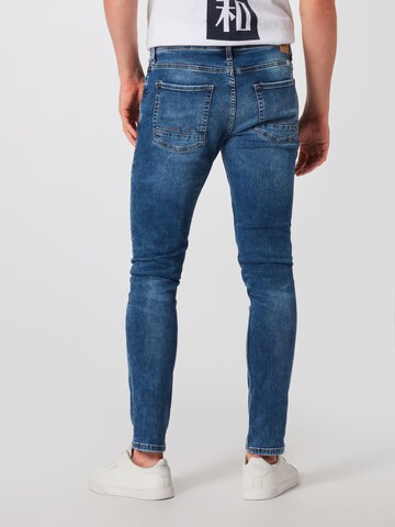 BLEND Slimfit Jeans 'Jet' in Blau: zadná strana