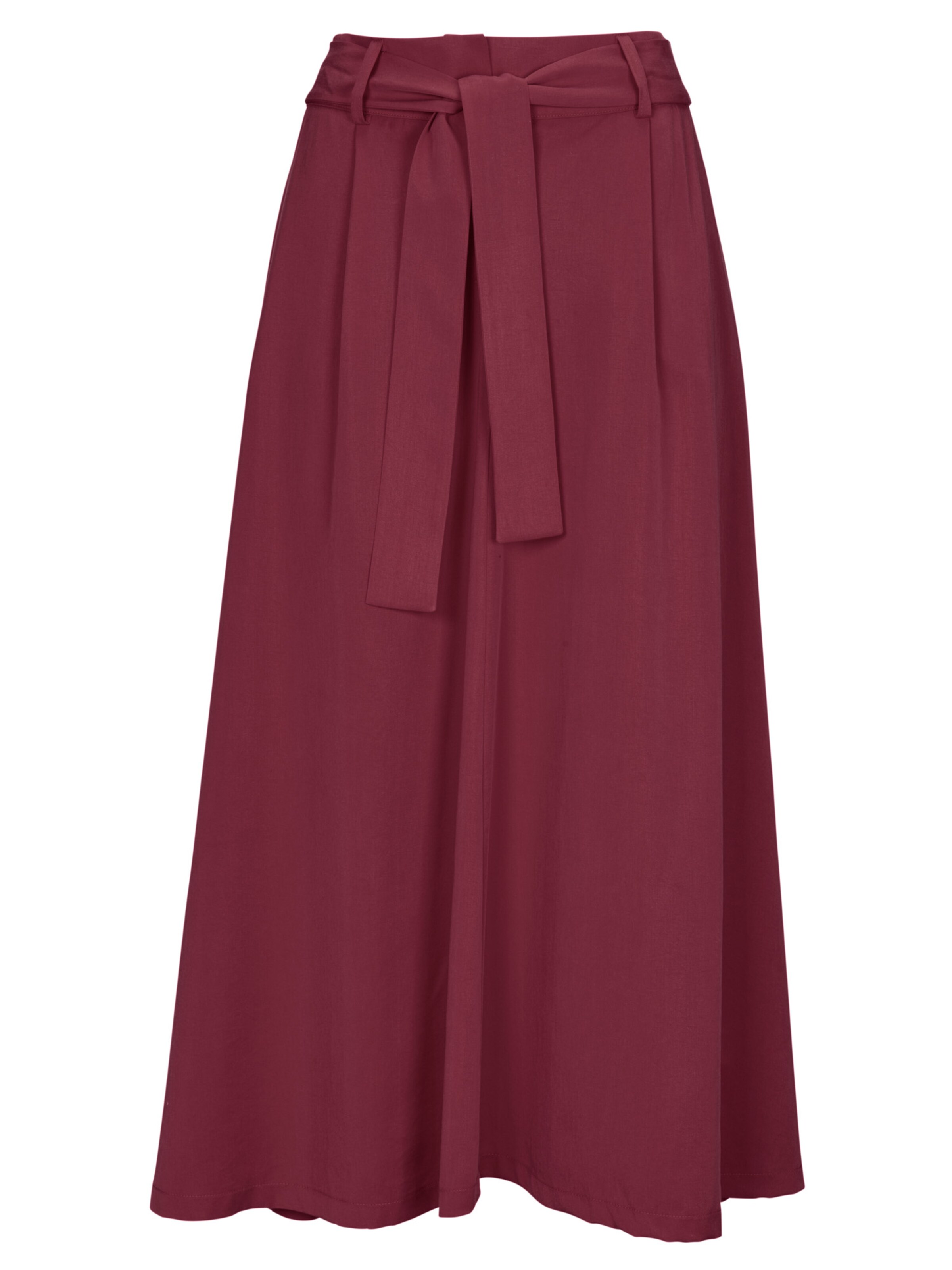 heine - Rok in de kleur Bordeaux