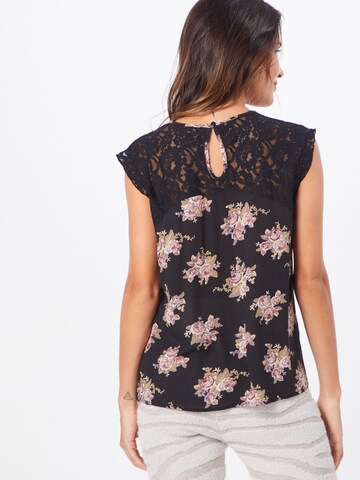 ONLY - Blusa 'Emma Karmen' em preto: atrás