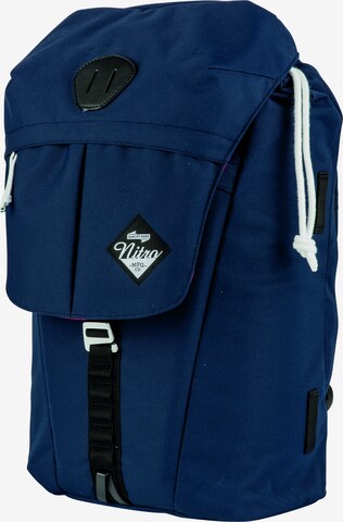 NITRO Sports Backpack 'Cypress' in Blue: front