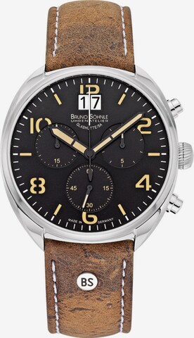 Bruno Söhnle Analog Watch in Brown: front