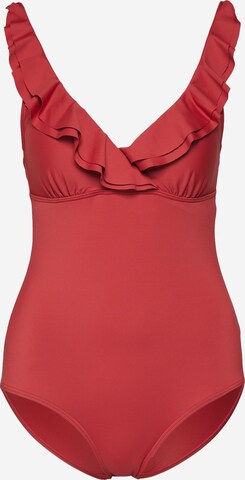 JETTE Swimsuit in Red: front