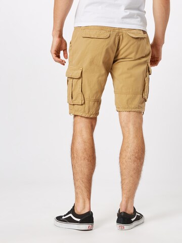 INDICODE JEANS Regular Shorts 'Monroe' in Beige: zadná strana