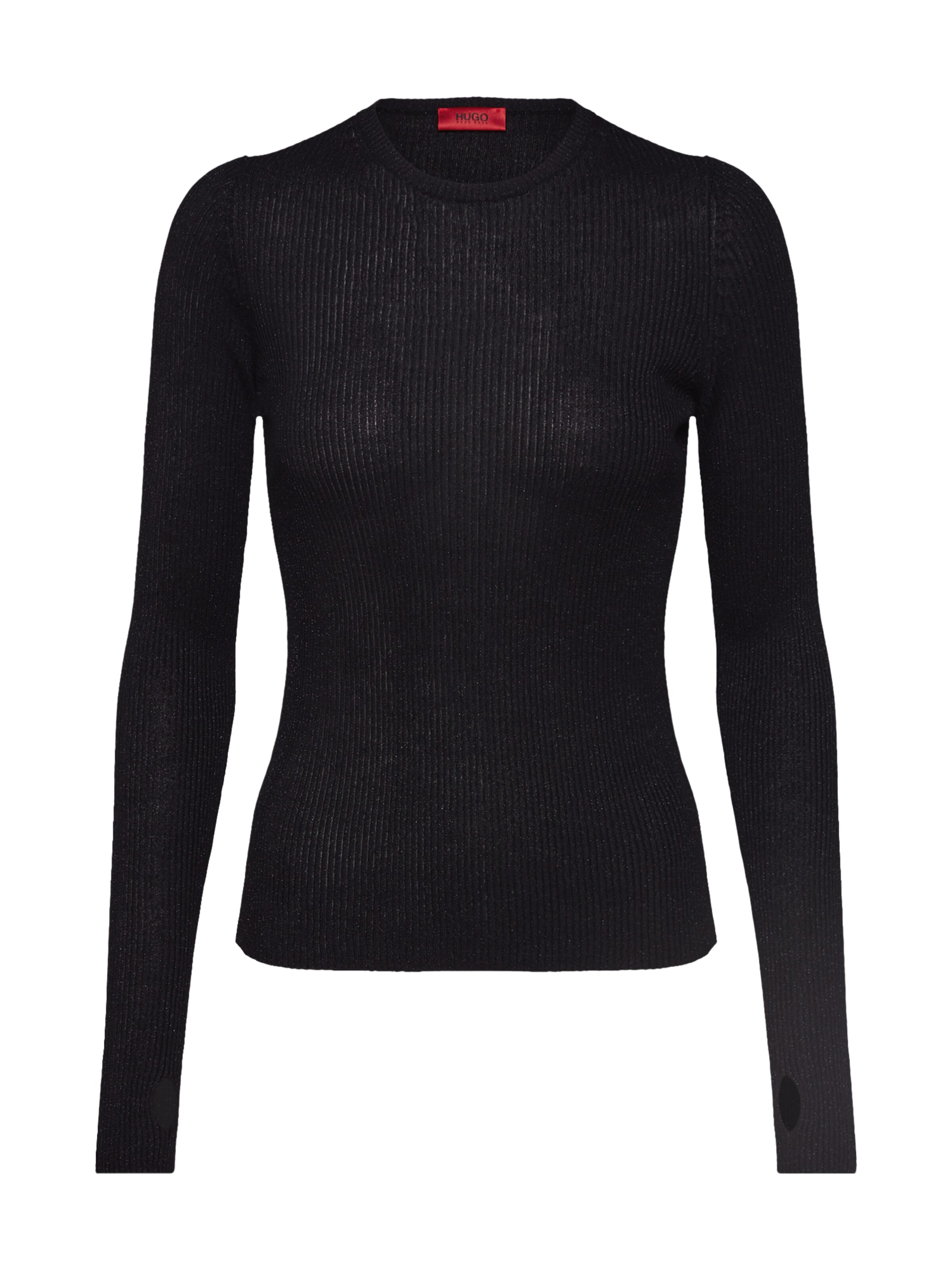 HUGO - Trui 'Shakti' in de kleur Zwart
