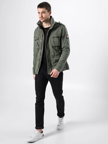 Veste mi-saison 'Rookie' Superdry en vert