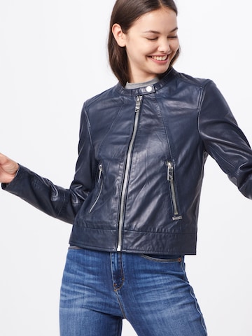 Maze Lederjacke 'Grenada' in Blau: predná strana