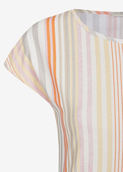 Heimatliebe T-Shirt in grau / pastellorange / dunkelorange / pink / weiß, Produktansicht