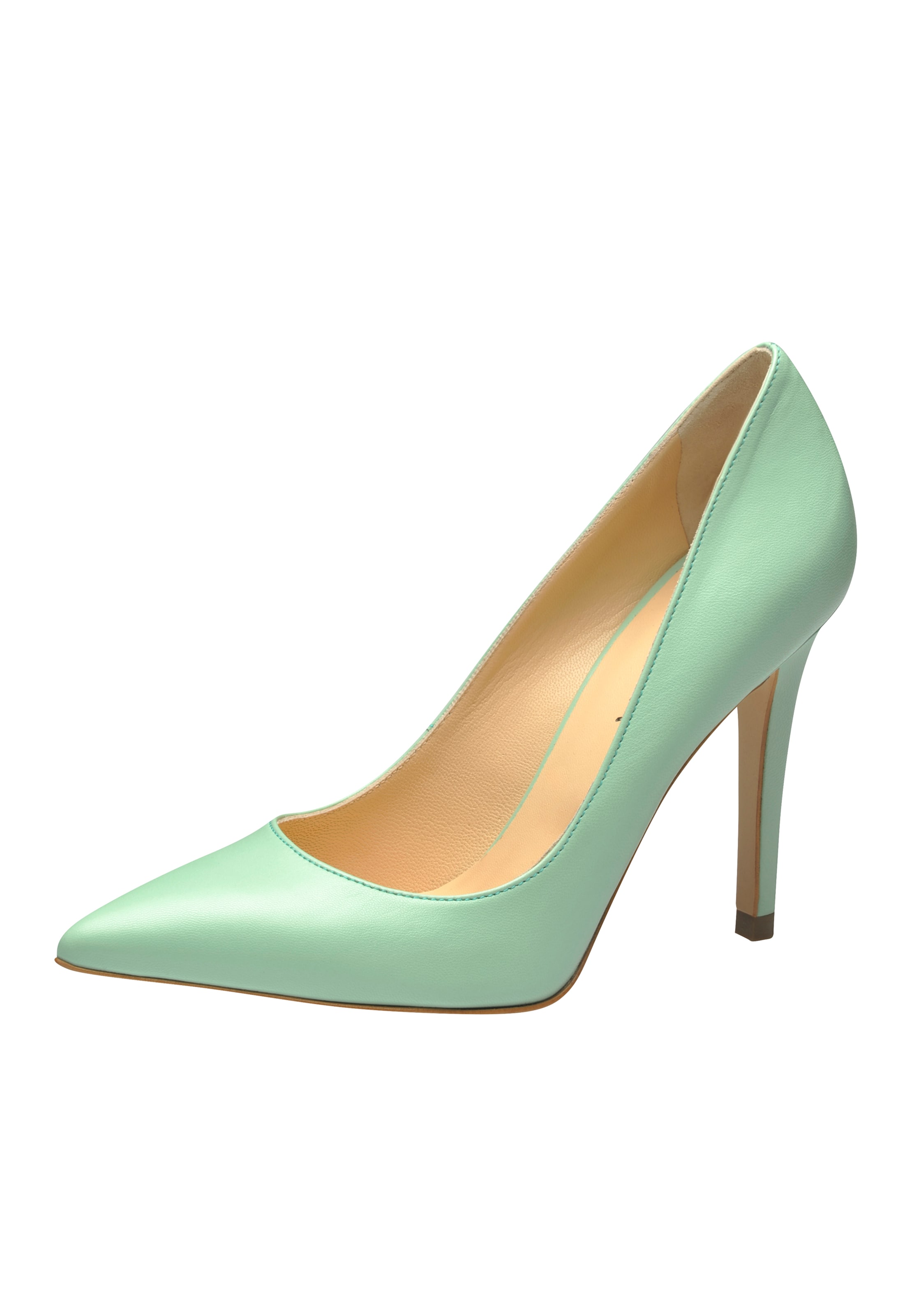 EVITA Pumps in Green: front