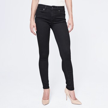 Harlem Soul Skinny Jeans 'KAR:LIE' in Schwarz: predná strana