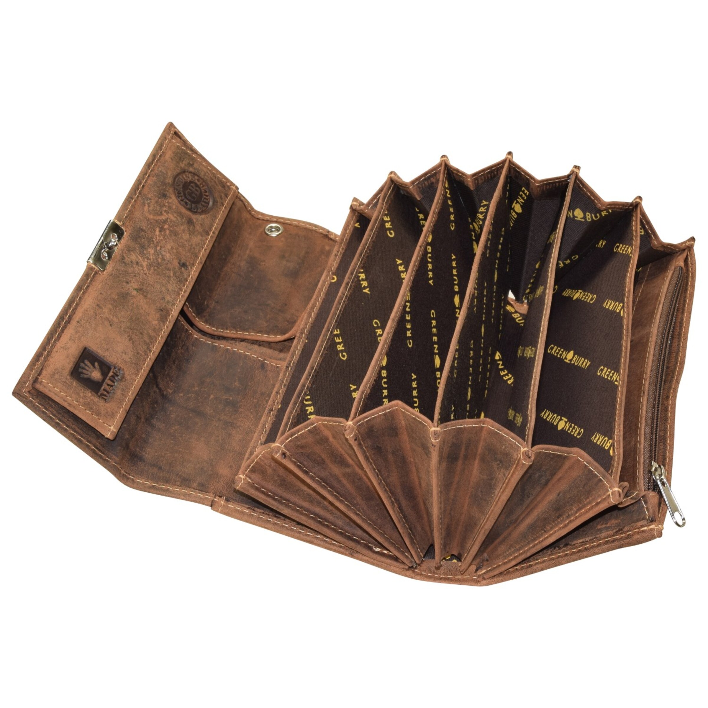 GREENBURRY Wallet in Brown