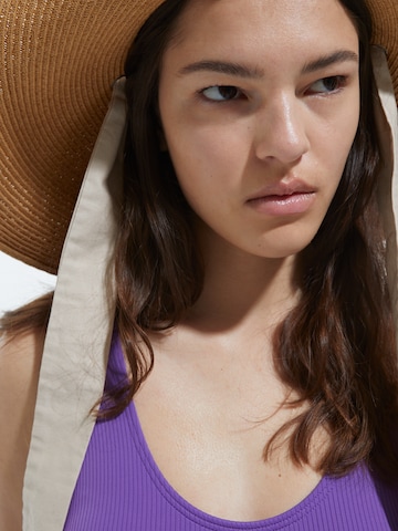 Regular Maillot de bain 'Delaney' EDITED en violet
