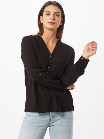 ESPRIT Blouse 'Core' in Zwart: voorkant