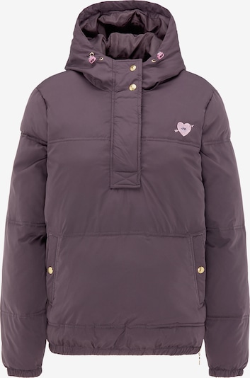 MYMO Jacke in aubergine / rosa, Produktansicht