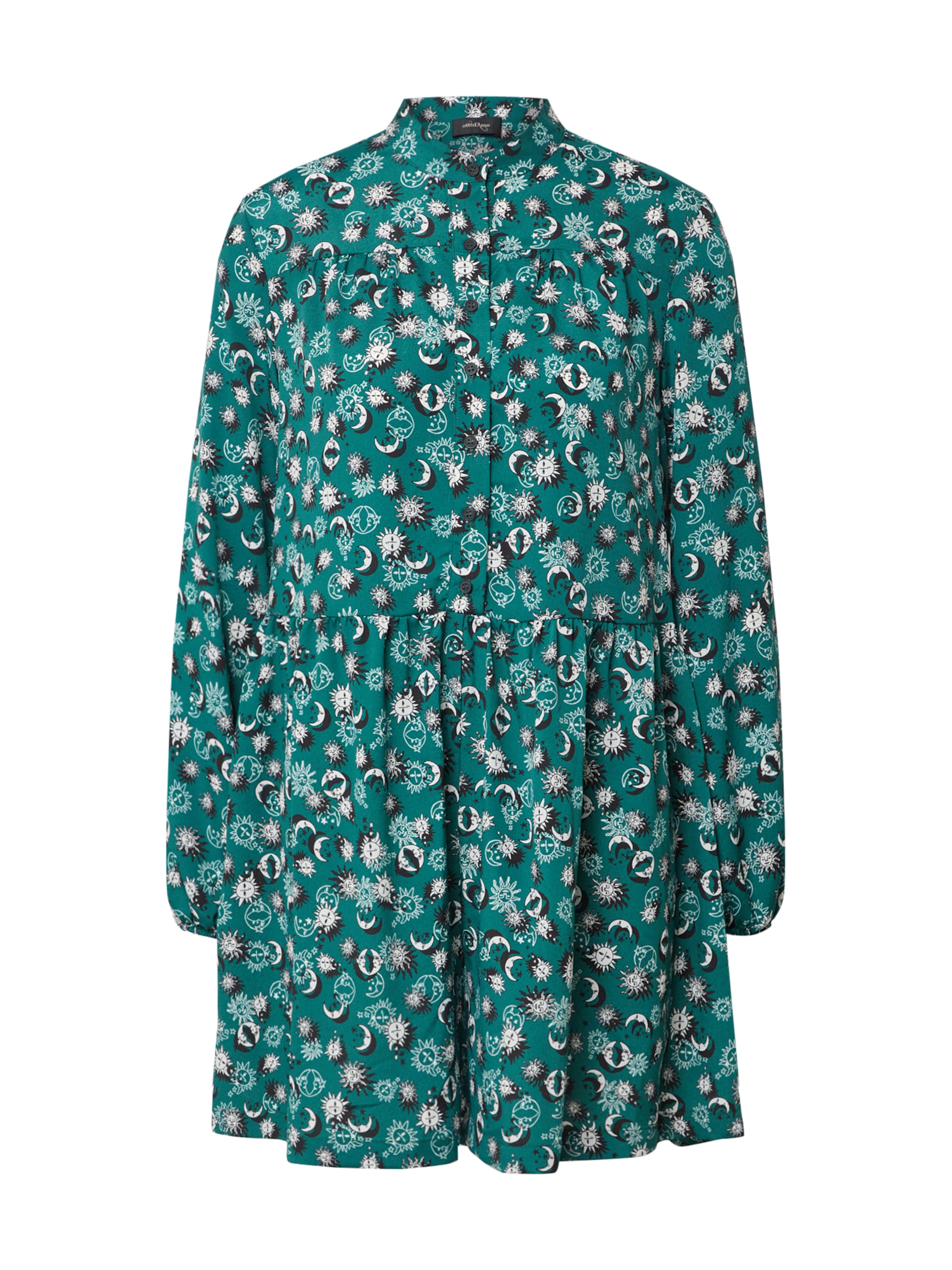 Ottod’Ame Shirt dress 'Pantalone' in Green: front