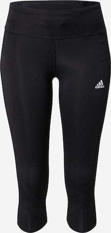 ADIDAS SPORTSWEAR Skinny Sporthose in Schwarz: predná strana