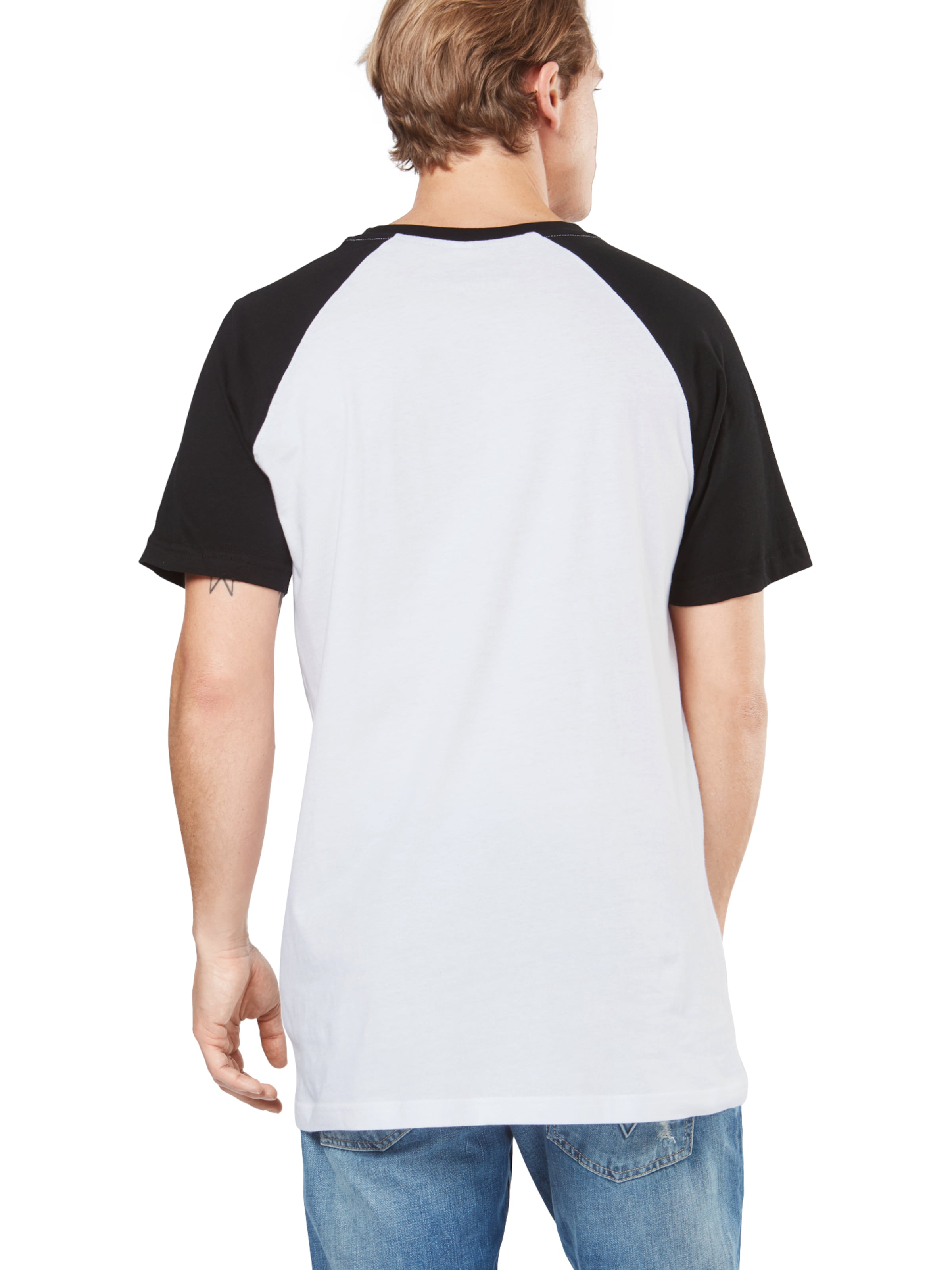 Mister Tee Тениска 'Banksy Panda' в бяло