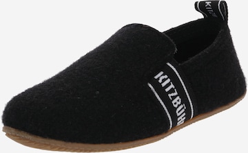 Living Kitzbühel Slippers in Black: front