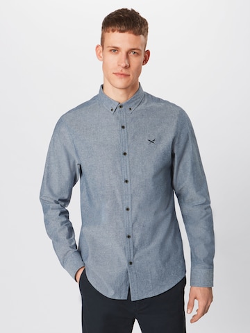 Iriedaily Regular fit Overhemd 'Samuel' in Blauw: voorkant