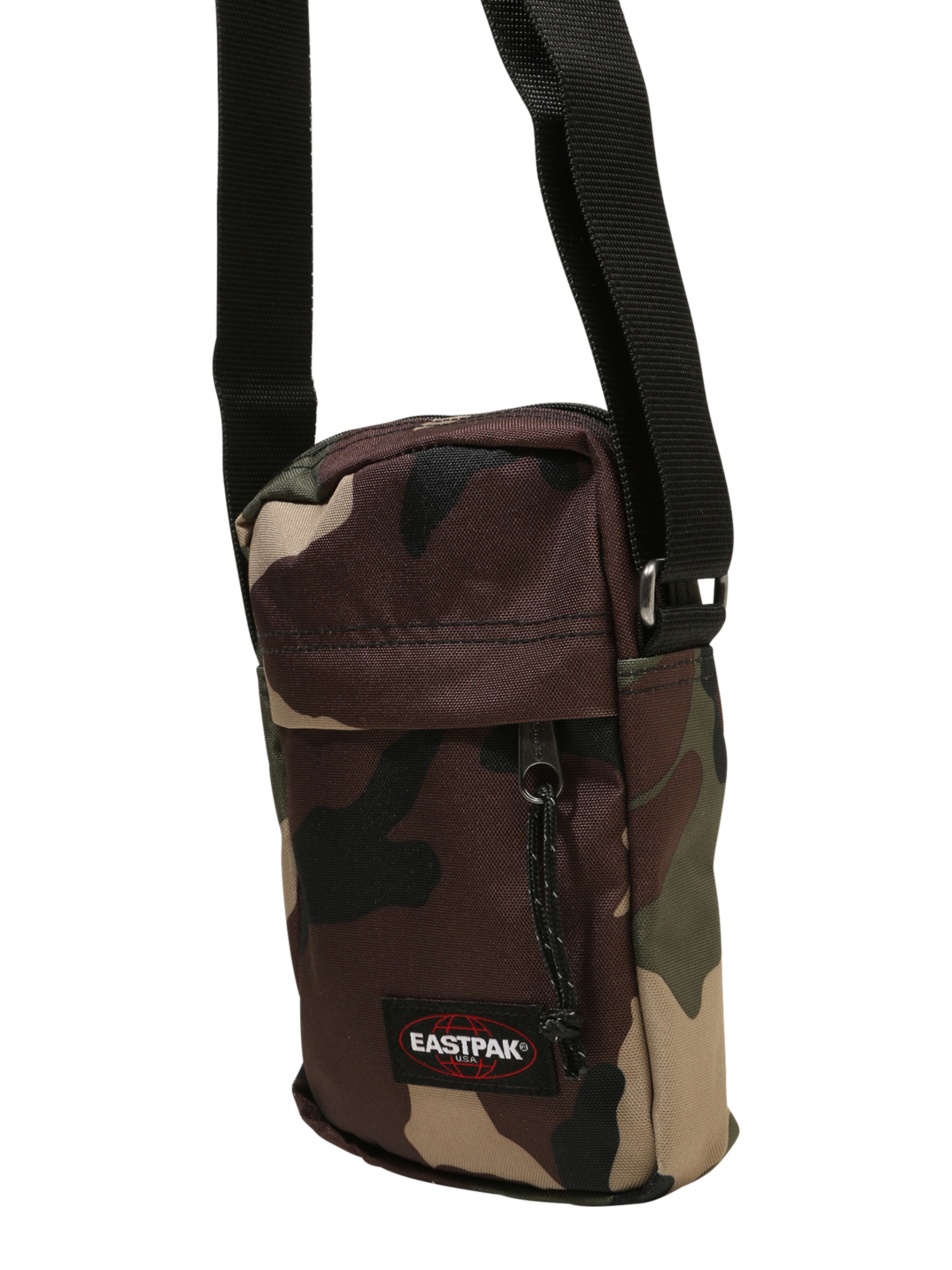 EASTPAK Válltáska 'The One' - barna: oldalt