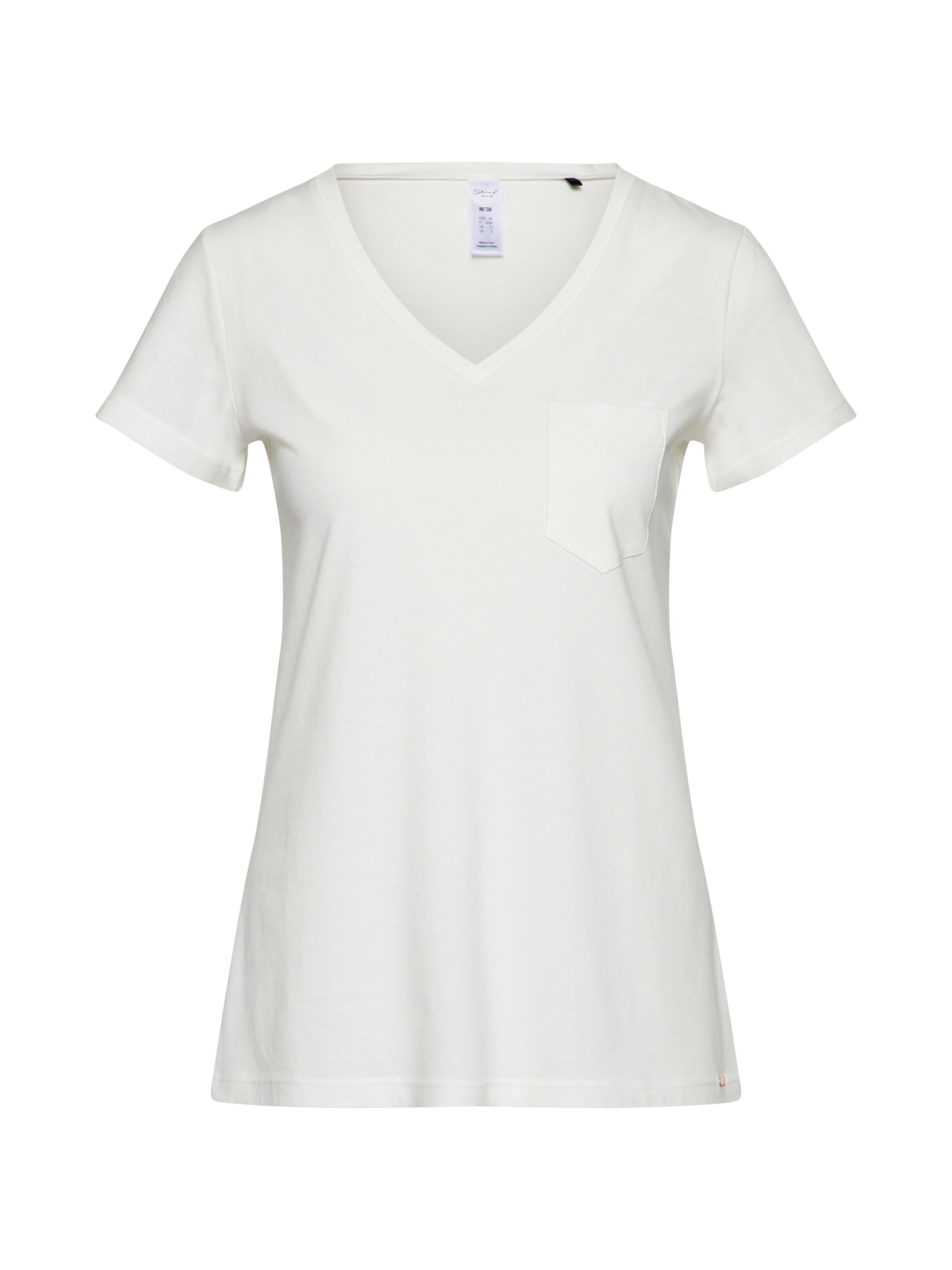 Skiny - Slaapshirt in de kleur Wit