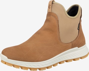 ECCO Chelsea boots 'Exostrike' in Bruin: voorkant