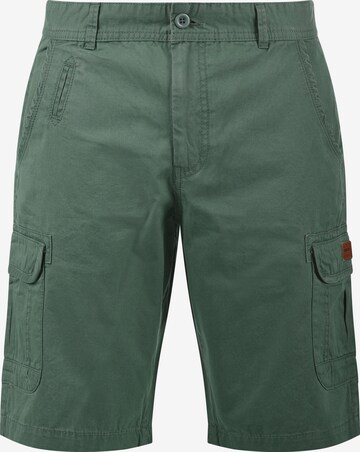 BLEND Regular Cargo Pants 'Crixus' in Green: front