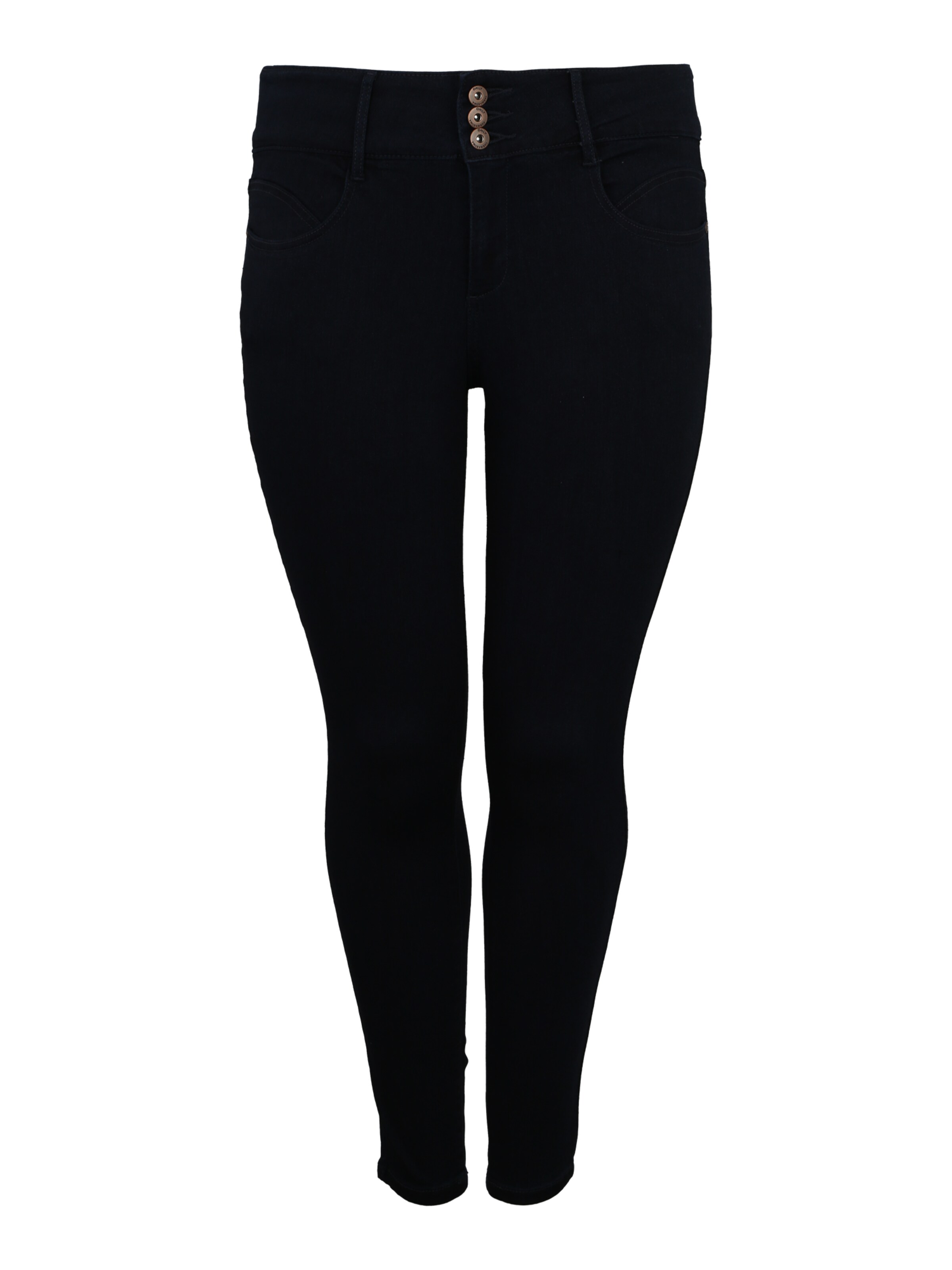 ONLY Carmakoma - Jeans 'Anna' in de kleur Kobaltblauw