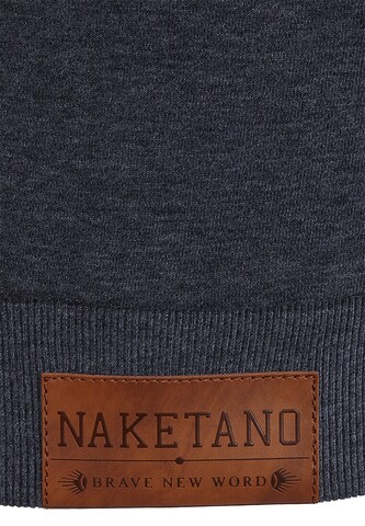 naketano Sweatshirt 'Kifferboarder' in Blauw