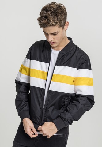 Urban Classics Jacke in Schwarz: Vorderseite