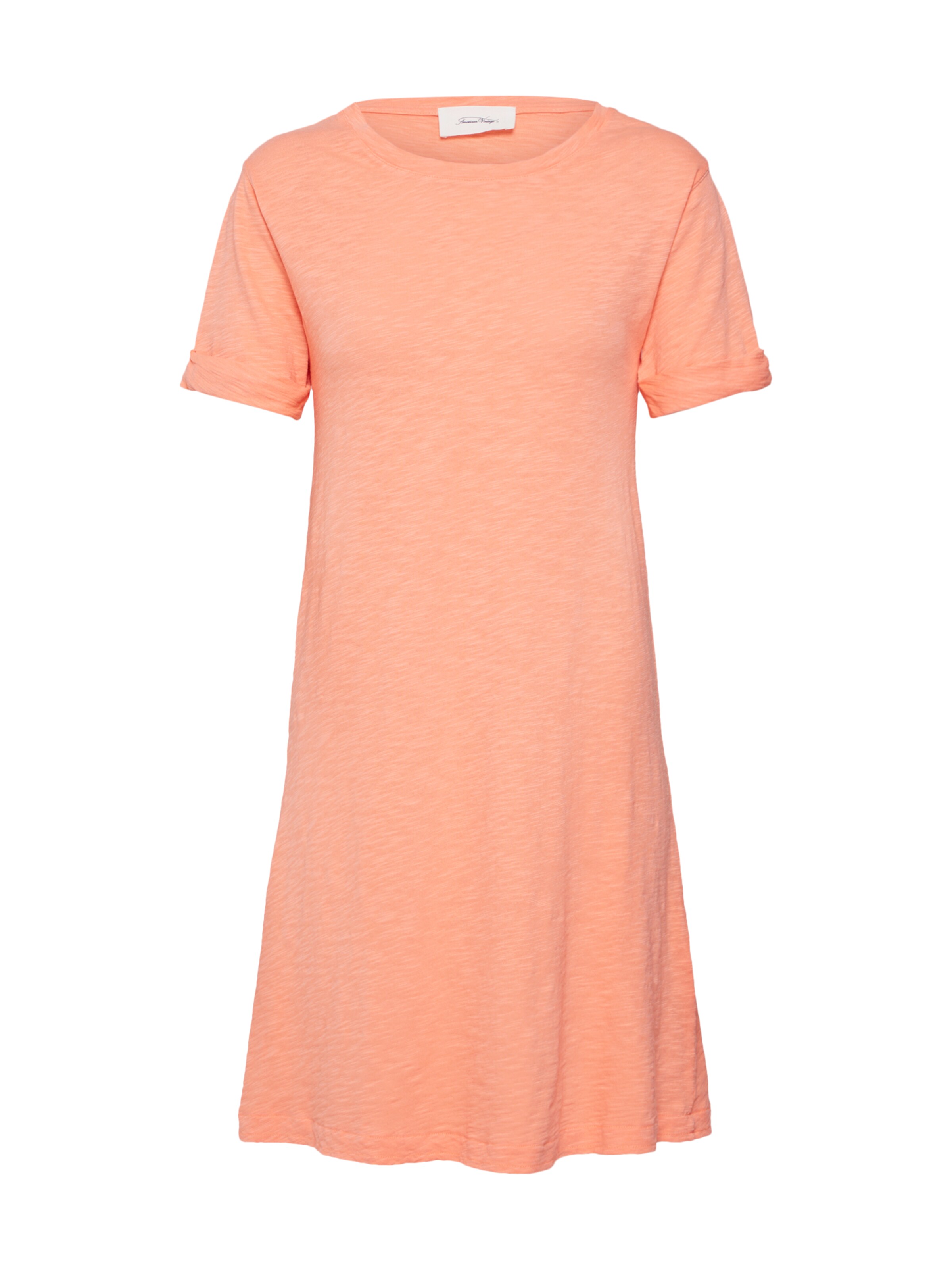 AMERICAN VINTAGE - Jurk 'Bysapick' in de kleur Perzik