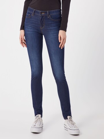 LEVI'S ® Skinny Jeans '711™ Skinny' in Blauw: voorkant