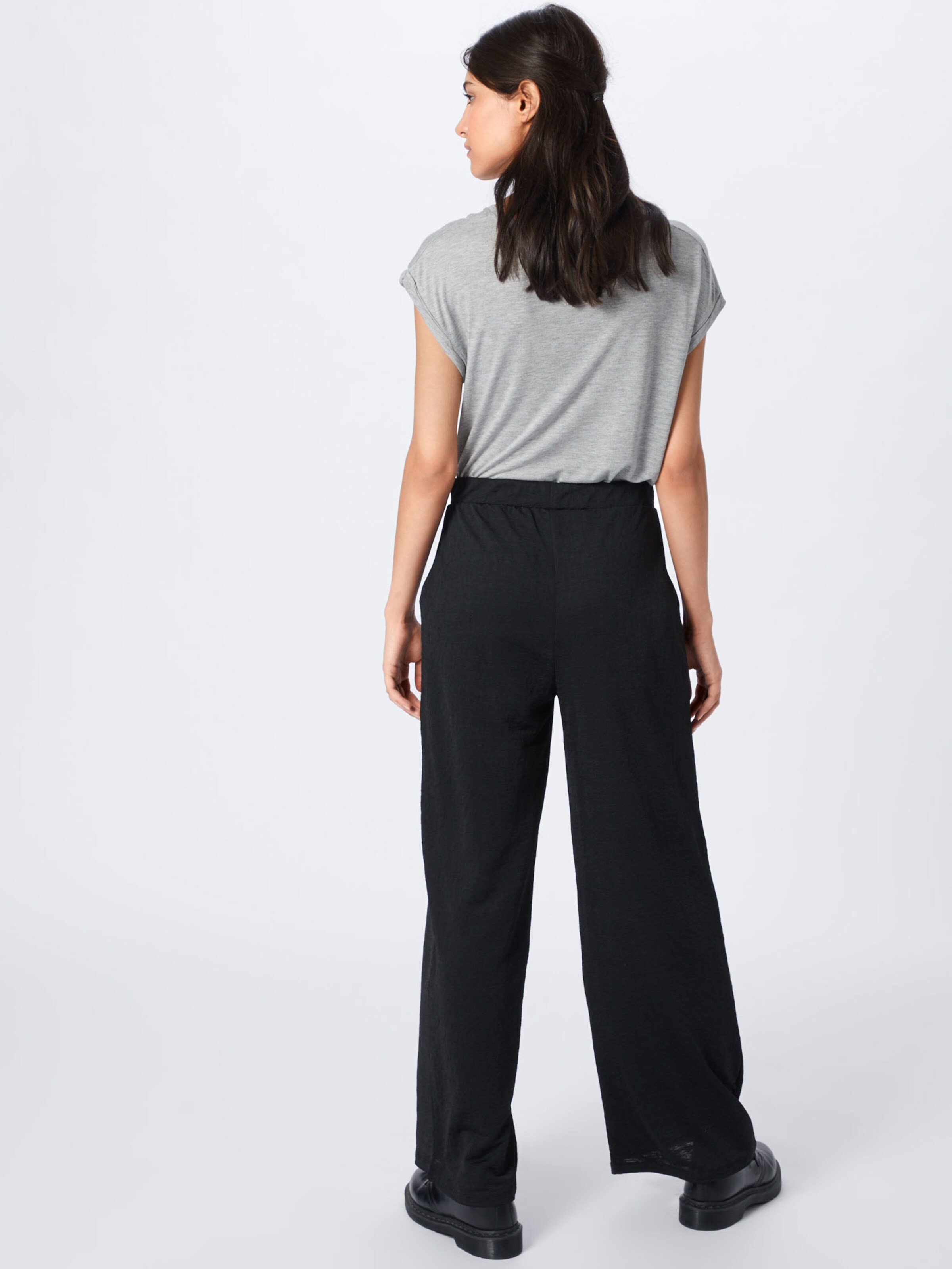 ABOUT YOU Broek 'Maxie Trousers' in de kleur Zwart: Achteraanzicht