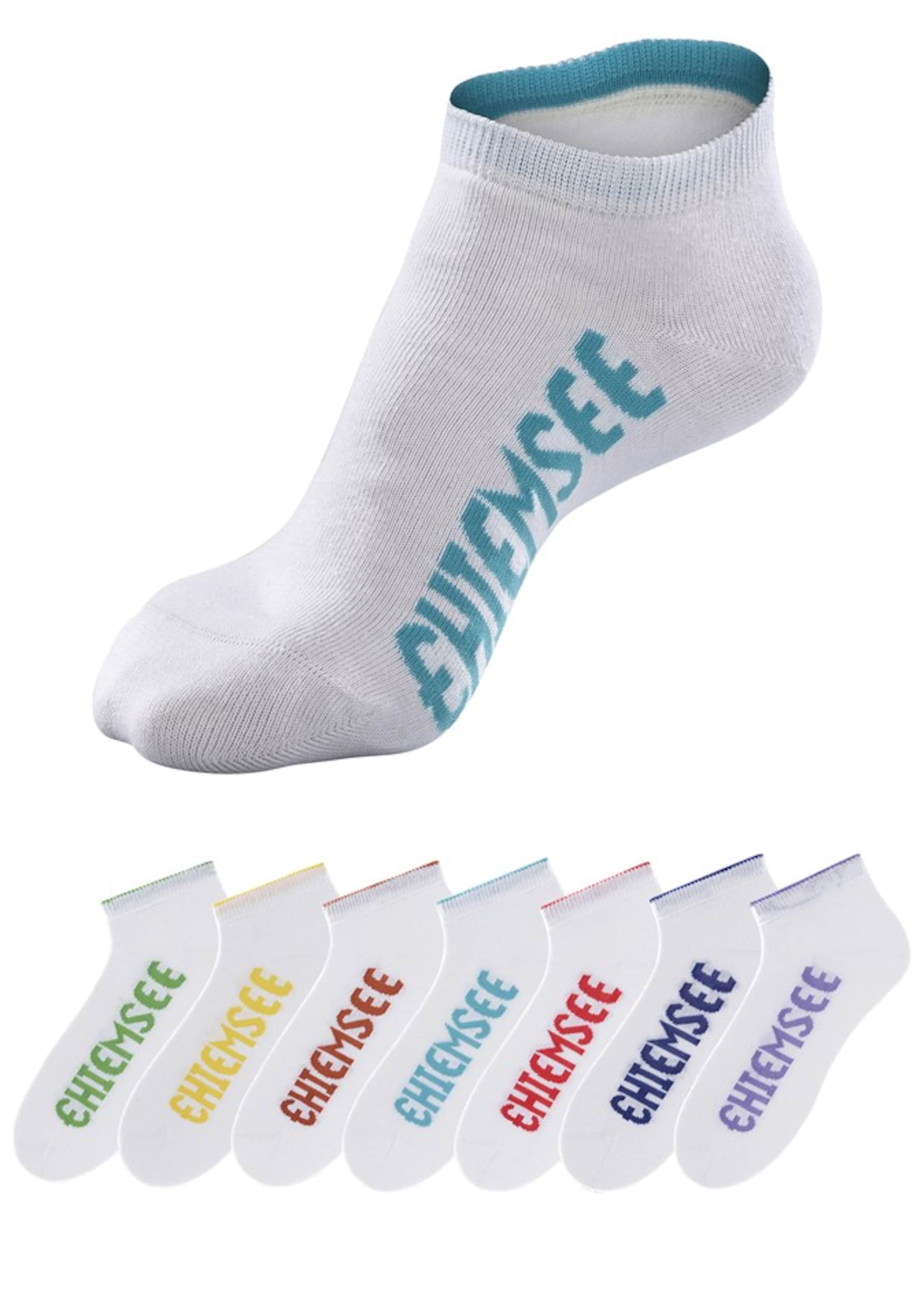 CHIEMSEE Sneakersocken in Weiß: Vorderseite