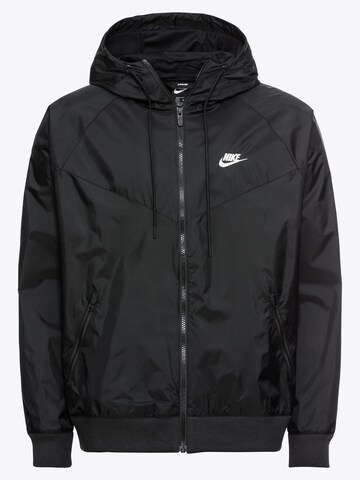 Nike Sportswear Regular fit Tussenjas in Zwart: voorkant